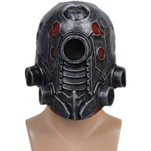 Маски для вечеринок мода панк HD Mask Функция головного уборочного макияжа маска -маска для маски для опор Хэллоуин Робот -шлем готический панк -бар Стиль 230327