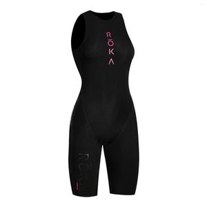 Zestawy wyścigowe Roka Women Cycling Skusit Skusuve Bilans Running Ubrania roupa Ciclismo Triathlon Swimskin niestandardowy rower