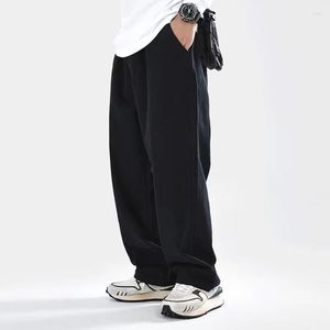 Men's Pants 2023 Men's Loose Heavy Cotton Casual Japanese Cargo Straight Simple Fashion Style Overalls Black/grey/khaki Trousers