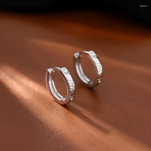 Stud Earrings Korean Clear Zircon Bead For Women Girls Handmade Party Wedding Cute Sweet Jewelry Gift Eh1798