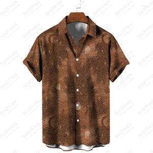 Mäns avslappnade skjortor knappar upp innehåller element kläder icke-järn japansk sommar gotisk etnisk rutig kit kapital toppkvalitetskläder