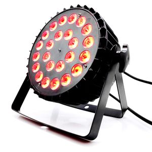 LED Par 24x18W RGBWA Ultraviolet 6in1 LED for Professional Stage Moving Head Light RGBW 4in1 Lighting Stage Blur Spotlight