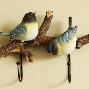 Hooks Rails Wall Hook Hanging Coat Hat Key Hanger Rack Coats For Bird Metal Holder Duty tunga monterade dekorativa uggla flamingo giraff 230327