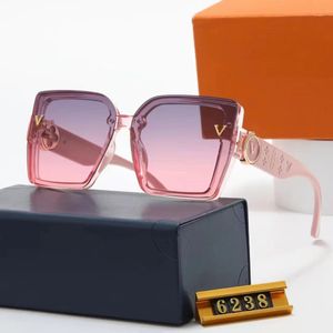 탑 럭셔리 편광 선글라스 폴라로이드 렌즈 디자이너 여성 6238 고글 수석 안경 여성용 안경 프레임 빈티지 금속 태양 안경 상자 포함