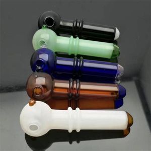 Hookahs Coloured Two Wheeled Artillery Pipe ,Wholesale Bongs Oil Burner Pipes Water Pipes Glass Pipe Oil Rigs Smoking