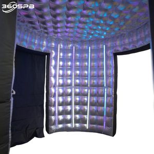 360SPB RIE5 Round Roundable LED 360 Photo Booth العلبة لحفلات الأحداث (الولايات المتحدة الأمريكية كبيرة المخزون)
