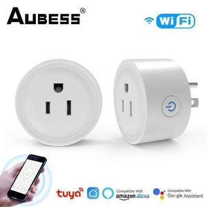 Sockets 10A16A20A US Smart Socket WiFi Tuya Plug Outlet Timing Function Voice Control Smart Life APP Remote Control Smart Sockets Z0327