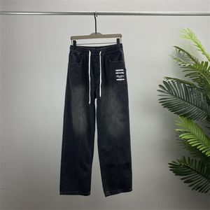 2 nowe designerskie dżinsy na chude spodnie swobodny luksusowe dżinsy mężczyźni moda w trudnej sytuacji szczupły motocykl motocyklowy motocykl dla dżinsowych spodni#28