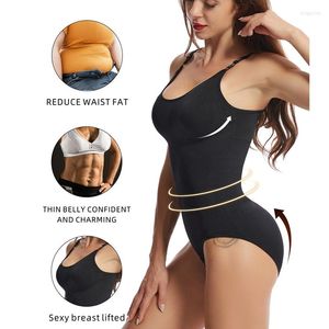 Women's Shapers Women's Body Shapewear Open Thong Sexy Bodysuit Slimming Full Cup Underwear Waist Trainer Shaper Sling Corset