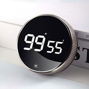 Kitchen Timers Magnetic LED Digital LCD Display Kitchen Cooking Shower Timer Training Stopwatch Alarm Clock Electronic Clock Countdown Timer 230328