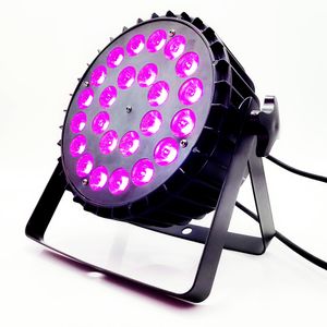 8 pz LED reflight 24x18W RGBWA UV 6IN1 LED LED Light do profesjonalnego oświetlenia scenicznego RGBW 4IN1