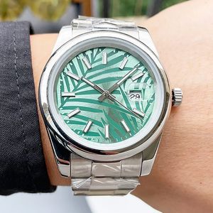 10ABRACET MEN Titta på automatisk mekanisk 41mm armbandsur rostfritt stål designer armband montre de luxechristmas gåvafödda julklapp