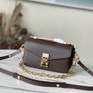 Axelväskor Messenger Bag Small East West Metis Handbag Women's Casual Purse Handbag European och American Style M46279