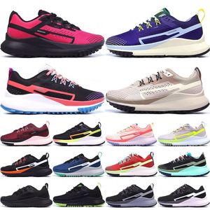 2023 Running Shoes Top Pegasus Trail 4 Para homens femininos de minério de ferro leve Volt Arctic Purple Pulse Pulse Midnight Navy Outdoor Sports Sports Tamanho 36-45