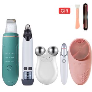 Rengöringsverktyg Tillbehör Rengöring Brush Waterproof Sonic High Frequency Vibration Face Brush för djup rengöring Gentle Exfoliating and Massage 230327