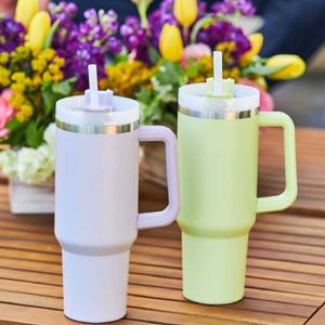 40 oz paslanmaz çelik termos tumbler vakum kahve fincanları taşınabilir çift katmanlı araba kahve kupaları seyahat su şişeleri SS0328