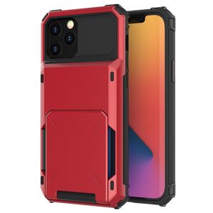 Для iPhone 14 Pro Max Case Calse Case Clamshell вставка карта Samsung S22 Anti Fall PC Card Jacket Europe и Соединенные Штаты