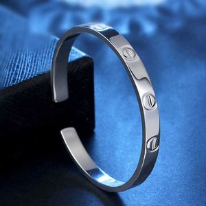 Designer smycken carti älskar armband Bangle Fashion Korean Eternal Armband Small Design ins par Solid Valentine's Day Gift