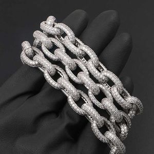 10 мм горячий продажи хип-хоп Cz Cross Chain Collecle rap Jewelry Ice Out Out