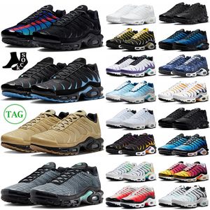 tn plus scarpe da corsa per uomo donna tns Tiffany Blue Unity Berlin Triple Black Gold Bullet Midnight navy Brasile Hype Blue scarpe da ginnastica da uomo sneakers sportive all'aperto T5