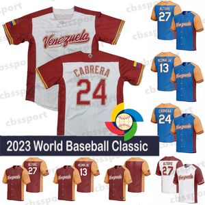 27 Jose Altuve 2023 WBC Venezuela Men Jersey Ronald Acuna Jr.