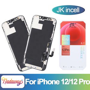 JK Incell dla iPhone 12 12 Pro LCD Wyświetlacz Digitizer Digitizer Zastąpienie ekranu