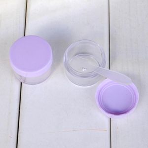 Storage Bottles Mini 15g Durable Refillable Contact-Lens Box Bottle Empty Dispenser Reusable For Outdoor