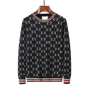 Sweater de designer de pescoço de marca de marca