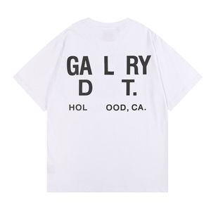 Designer Galleryes T Shirt Angel Brand Net Red Retro Galerys Depts Män och kvinnor kortärmad Galilee-tryckt reflekterande B6