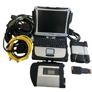 2024 2in1 SSD w laptopie CF19 Plus WiFi MB Star C4 SD Connect i ICOM Dalej dla narzędzia do programowania diagnozy BMW