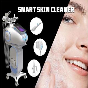Multi-functional Oxygen Jet 6 in 1 Small Bubble Facial Cleaning Skin Care Jet Peel Water Oxygen Treatment Skin Rejuvenation Ultrasound For Beauty Salon Equipment