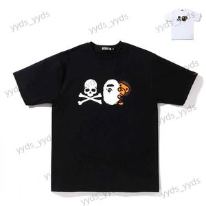 Men's T-Shirts Short Sleeve Ape Man Skull Cartoon Handsome Premium T-shirt Men's and Women's T-shirt Top T230328