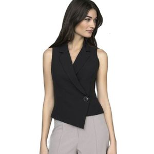 Kvinnors västar Kvinnors kostym Vest Fashion V-halsjacka One Button Waistcoat Formell Workwear Lady 230328