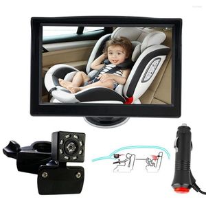 Interior Accessories High Resolution Night Vision Car Monitor Baby Rotation Backup Rearview Camera For Auto