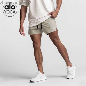 Pantaloncini leggings firmati Alos Yoga Summer Pantaloncini da allenamento per fitness sportivi da corsa resistenti alla luce casual ad asciugatura rapida