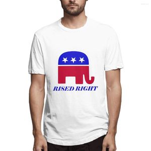 Camisetas masculinas Hip Hop 2023 Men T-shirts Casual Harajuku Republicano Elefante Rised Right Printed Shirming Manga curta para roupas