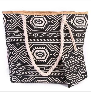 Bolsas de praia New Beach Bag Women s Colorful Capacidade de grande capacidade carrega uma bolsa com pequenas mudanças quando você sai 230327