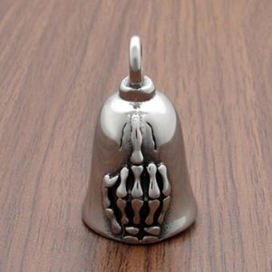 Colares pendentes clássicos vintage skull handbell handbash moda hip hop ciclismo rockpingpend