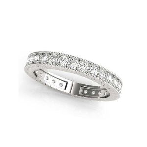 Pierścienie zespołowe lesf ślubne obrączki 925 Srebrny pierścień dla kobiet okrągły sona kamienna rocznica zaręczynowa prezent Z0327