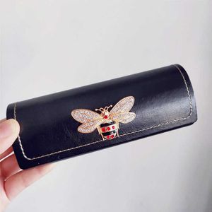 Sunglasses Cases Bags Evove Eyeglasses Frame Box Women Men DIY Symbol Strong Glasses Cases Black Pink Fashion Eyewear Storage Magnetic Boxes J230328