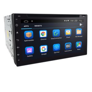 2 DIN 7 -дюймовый универсальный автомобильный DVD Радиоплеер Android Head Bind GPS Navigation Mp5 Multimedia