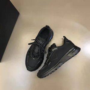 Top Luxury 23S/S Casual-stylish Sneakers Shoes Re-Nylon Brushed Leather Men Knit Fabric Runner Mesh Runner Trainers Man Sports Outdoor Walking EU38-46