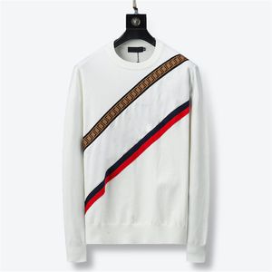 Mens Cotton Sweaters Long pull Ladies Knitwear designer Knits Letters Embroidery Fashion Unisex Pullover Sweatshirt Men Tops Knit Clothing Jumper M-3XL