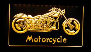 LS0151 LED Strip Lights Sign Motorcycle Bike Sales Services 3D Engraving Free Design Wholesale Retail