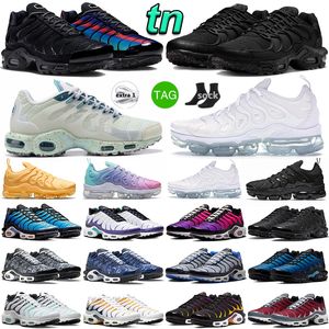 tn plus 3 terrascape Koşu Ayakkabıları Erkek Kadın Üçlü Siyah Antrasit Beyaz Üzüm Buz Barely Volt Unity Hiper Mavi Degrade Bred Erkek Eğitmenler Doğa Sporları Sneaker