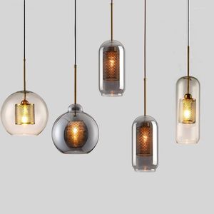 Pendelleuchten Lichter Vintage ovale Kugel runde Lampe Karton Home Deco Luxus Designer Luminaria De Mesa