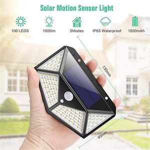 Utomhusvägglampor Solar LED Light Street Lamp Garden Waterproof Home Stair Decoration Motion Sensor Landscape Lanter Terrace Courtyar