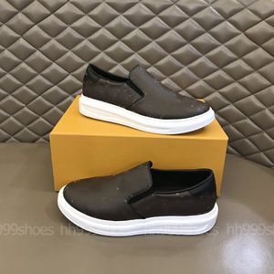 5A B Scarpe casual di marca toni scarpe Retro uomo in pelle con lacci moda stampa 3D allenatore sportivo uomo piccole scarpe bianche 22