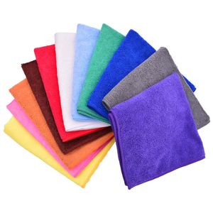 40x40cm Cleaning Towel Sets Colorful Car Detailing 100% Microfiber Microfiber Cleaning Cloth Microfiber Towels