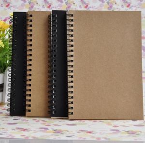 A5 Kraft Paper Notepad Officeは高品質のクリエイティブスケッチブックグラフィティメモ帳空白のノートブック21x14cm